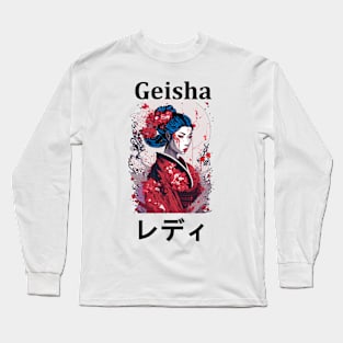 Geisha girl Long Sleeve T-Shirt